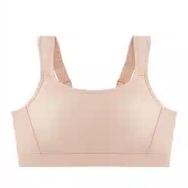 千奈美 纯色简约舒适休闲文胸 女款