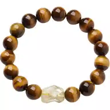 玄唐 新中式时尚设计国风串珠#好运 虎眼石 手串 男女同款情侣款