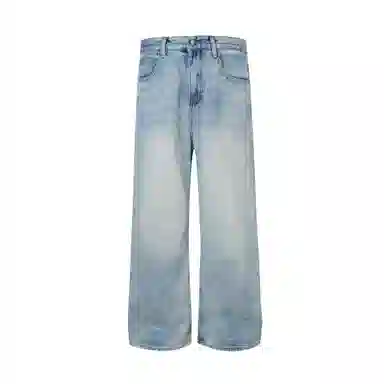 MADE EXTREME Vintage Washed Straight Jeans