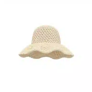 艾佳微 夏季出游度假草帽盆帽水桶帽遮阳防晒帽百搭气质显脸小 聚酯纤维 渔夫帽 男女同款情侣款