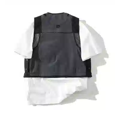 【dme】 美式机能风多口袋户外工装宽松百搭无袖上衣背心 男女同款