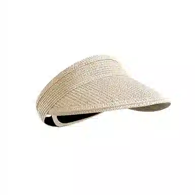 艾佳微 户外防晒遮阳防紫外线 聚酯纤维 空顶帽 男女同款情侣款