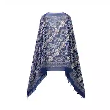 艾佳微 防晒旅游拍照棉麻 聚酯纤维 披肩 女款