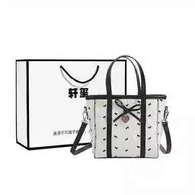 轩玺 蝴蝶通勤时尚 尼龙布 单肩手提包 女款 多色