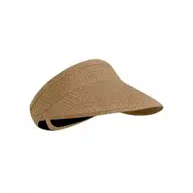 艾佳微 户外防晒遮阳防紫外线 聚酯纤维 空顶帽 男女同款情侣款