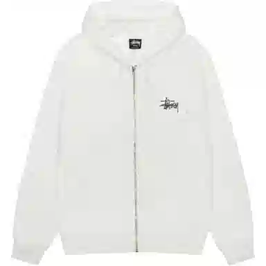 Stussy SS22 Basic Stussy Zip Hood Logo