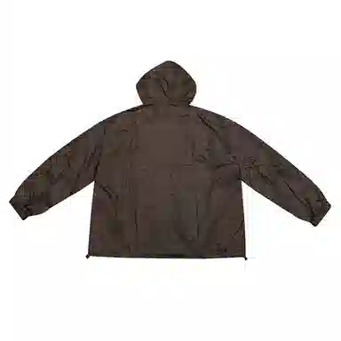 【dme】 美式户外机能风连帽纯色简约宽松休闲百搭长袖外套夹克 男女同款