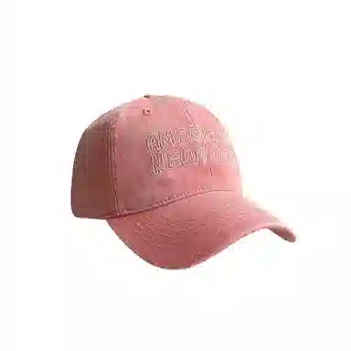 艾佳微 美式复古水洗韩版四季百搭软顶大头围显脸小 牛仔布 鸭舌帽 男女同款情侣款