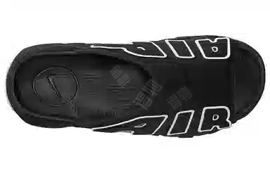 Nike Air More Uptempo Slide Black