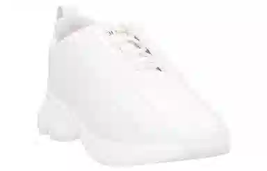 Burberry Leather Low Sneakers White