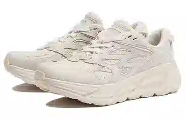 HOKA ONE ONE Clifton L Suede Beige