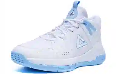 Peak Basketball Shoes White Blue