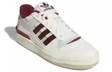 adidas Forum Exhibit Low White Red