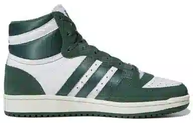 adidas Top Ten White Green