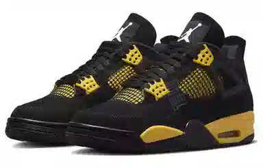 Jordan Air Jordan 4 Black Yellow 2023