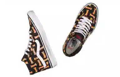Thrasher x Vans SK8 High Black Yellow