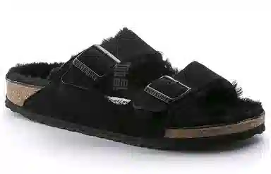 Birkenstock Arizona Shearling Black