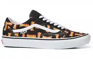 Thrasher x Vans Old Skool Black Yellow