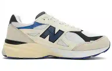 New Balance 990 V3 White Blue