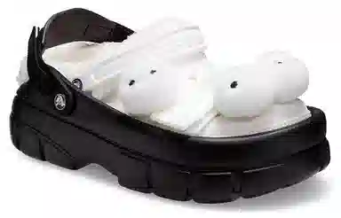 SANKUANZ x Crocs Classic Clog Black White