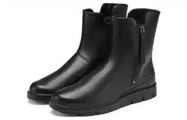 Ecco Short Boots Black