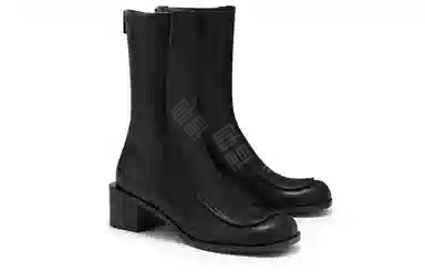Charles & Keith High Boots Black