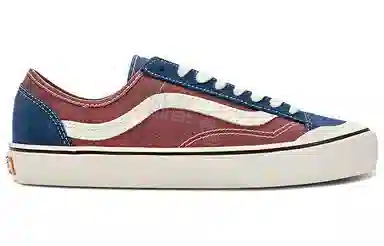 Vans Style 136 White Red Blue