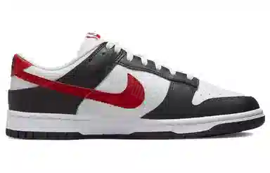 Nike Dunk Low Black Red White