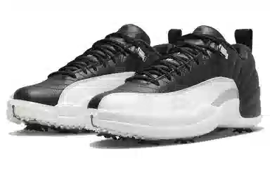 Jordan Air Jordan 12 Low Golf Black and White
