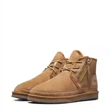 AU&MU Short Snow Boots Chestnut