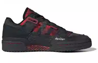adidas Forum Exhibit Low Black Red