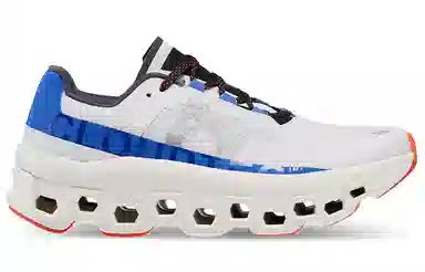 On Cloudmonster White Navy