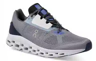 On Cloudstratus Fossil Grey Midnight Black