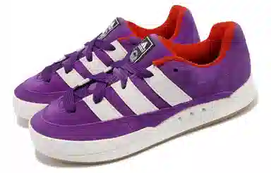 atmos x adidas Adimatic Purple Suede