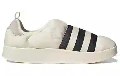 adidas Puffylette White Black