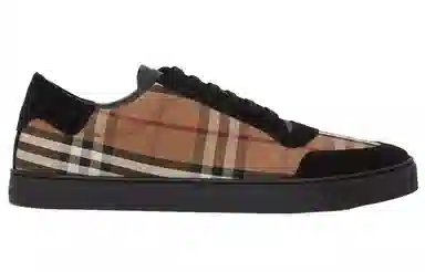 Burberry Vintage Low-Top Sneakers Brown