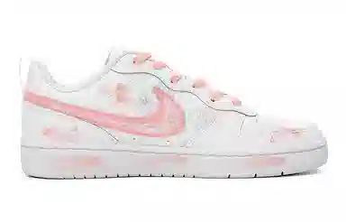 Nike Court Borough Low 2 GS White Pink