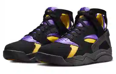 Nike Air Flight Huarache "Black and Varsity Purple"
