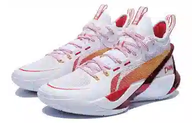 LiNing Ultra White Red