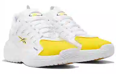 Reebok Solution Mid White Yellow