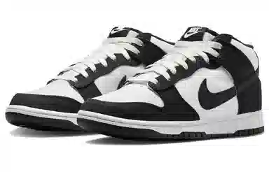 Nike Dunk Mid Black White