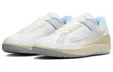 Jordan Air Jordan 2 Low "Summit White and Ice Blue"