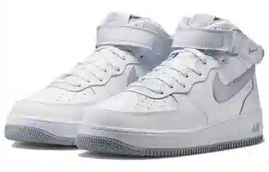 Nike Air Force 1 Mid "White Metallic"