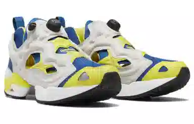 Reebok Instapump Fury 95 Blue Yellow Grey