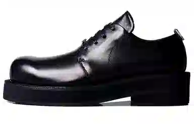 TERRA INCOGNITA Derby Platform Shoes Black