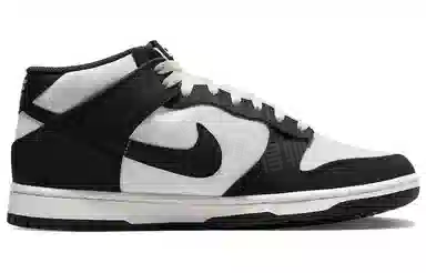 Nike Dunk Mid Black White