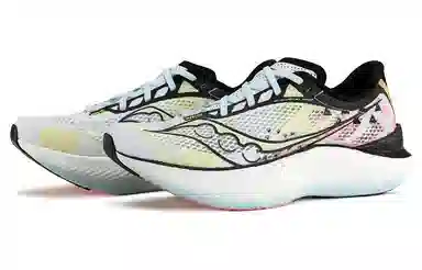 Saucony Endorphin Pro 3 White Yellow Pink