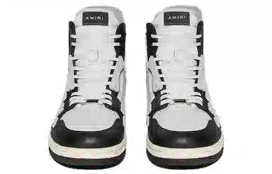 AMIRI Skel-Top Hi White Black