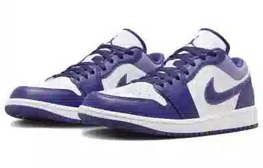 Jordan Air Jordan 1 Low Covered In Purple Tones
