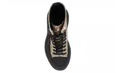 Alexander McQueen Tread Slick Gold